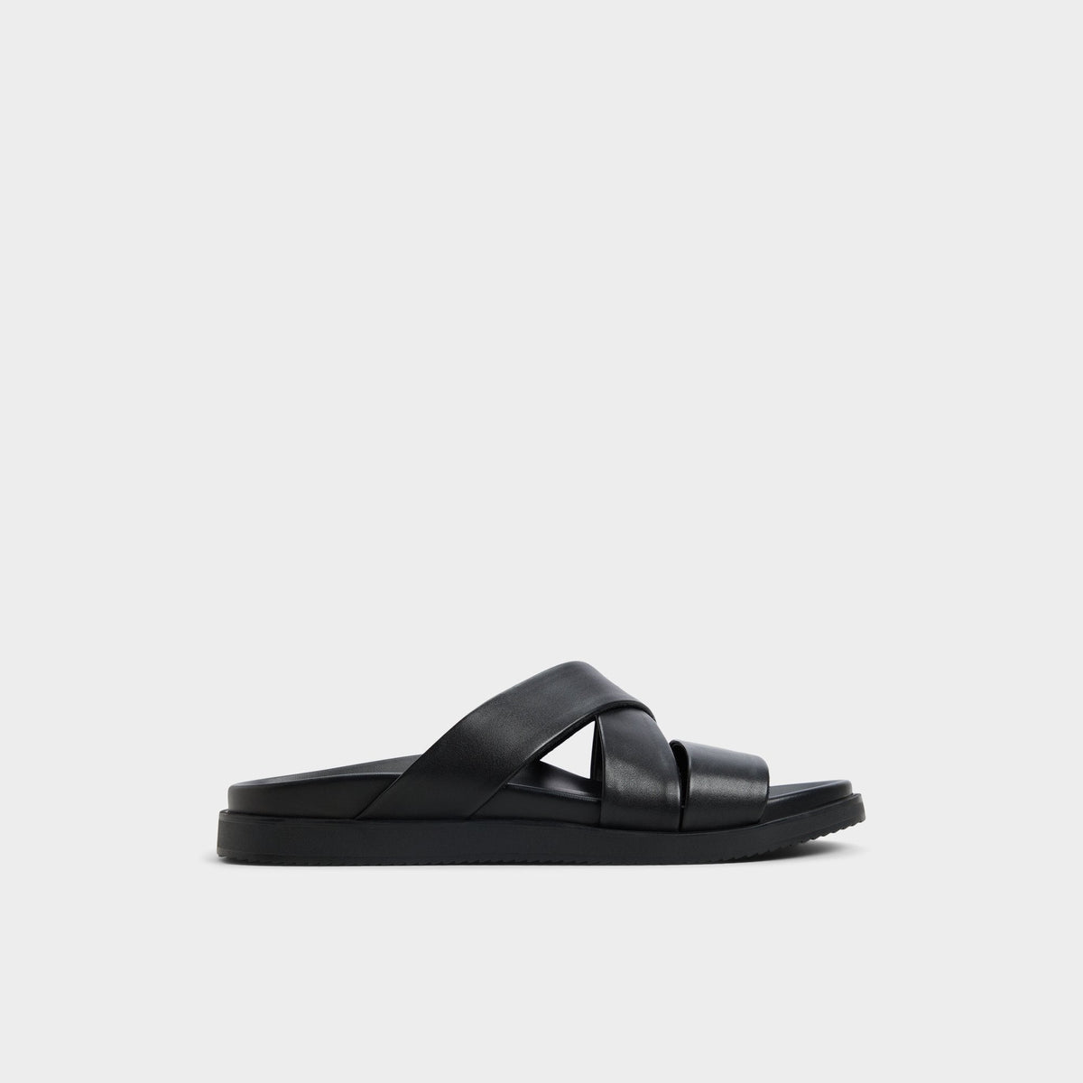 Kairo Black Men's Sandals & Slides - Slide sandal