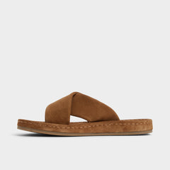 Steele Light Brown Men's Sandals & Slides - Slide sandal