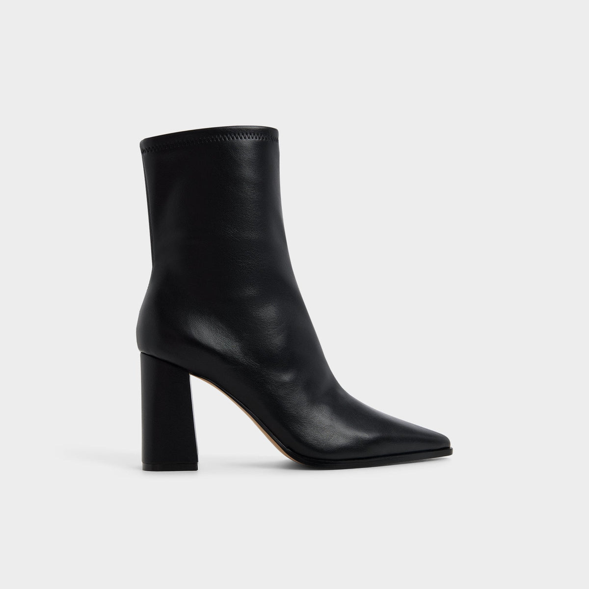 Block heel Figgy in Black - Ankle boot