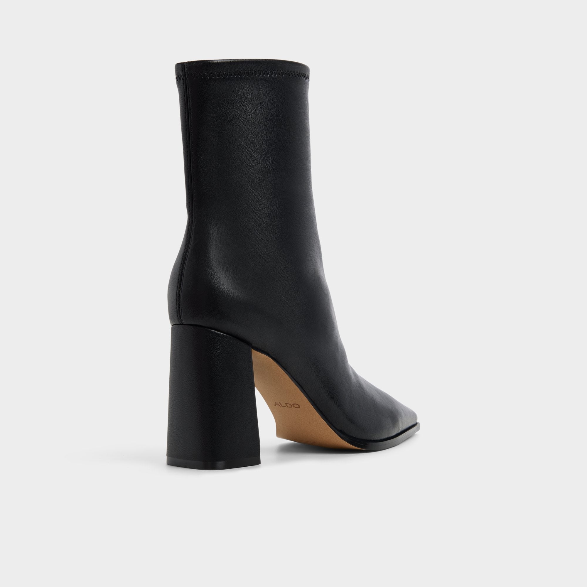 Block heel Figgy in Black - Ankle boot