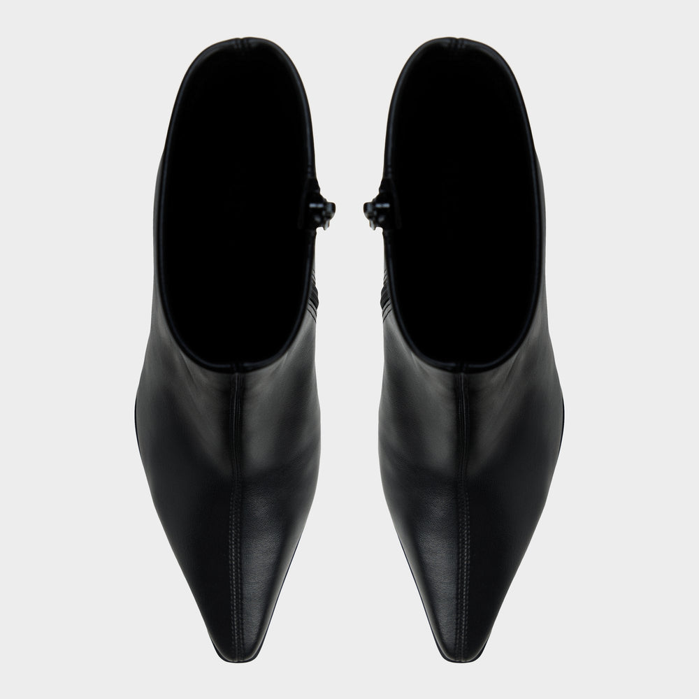 Block heel Figgy in Black - Ankle boot