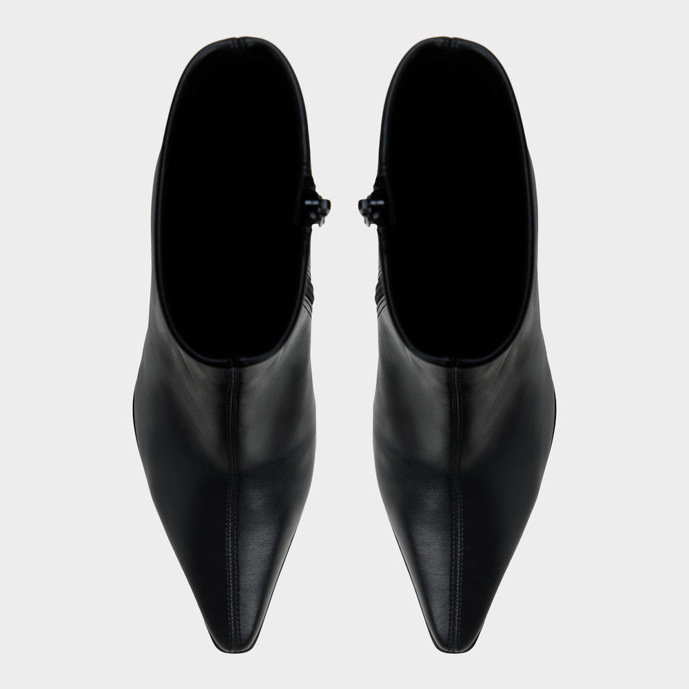 Block heel Figgy in Black - Ankle boot