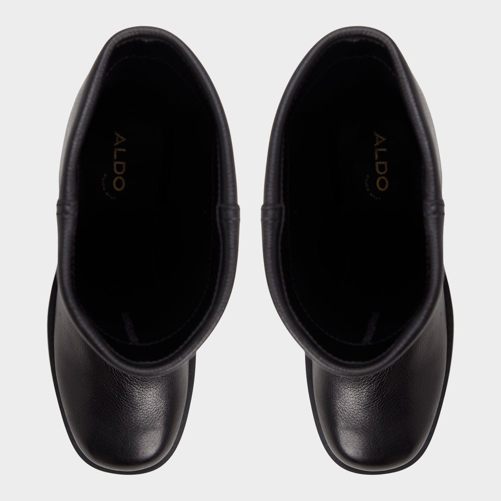 Nolya in Black - Ankle boot Block heel