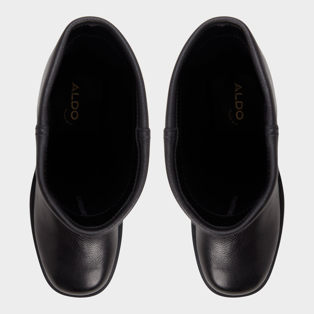 Nolya in Black - Ankle boot Block heel