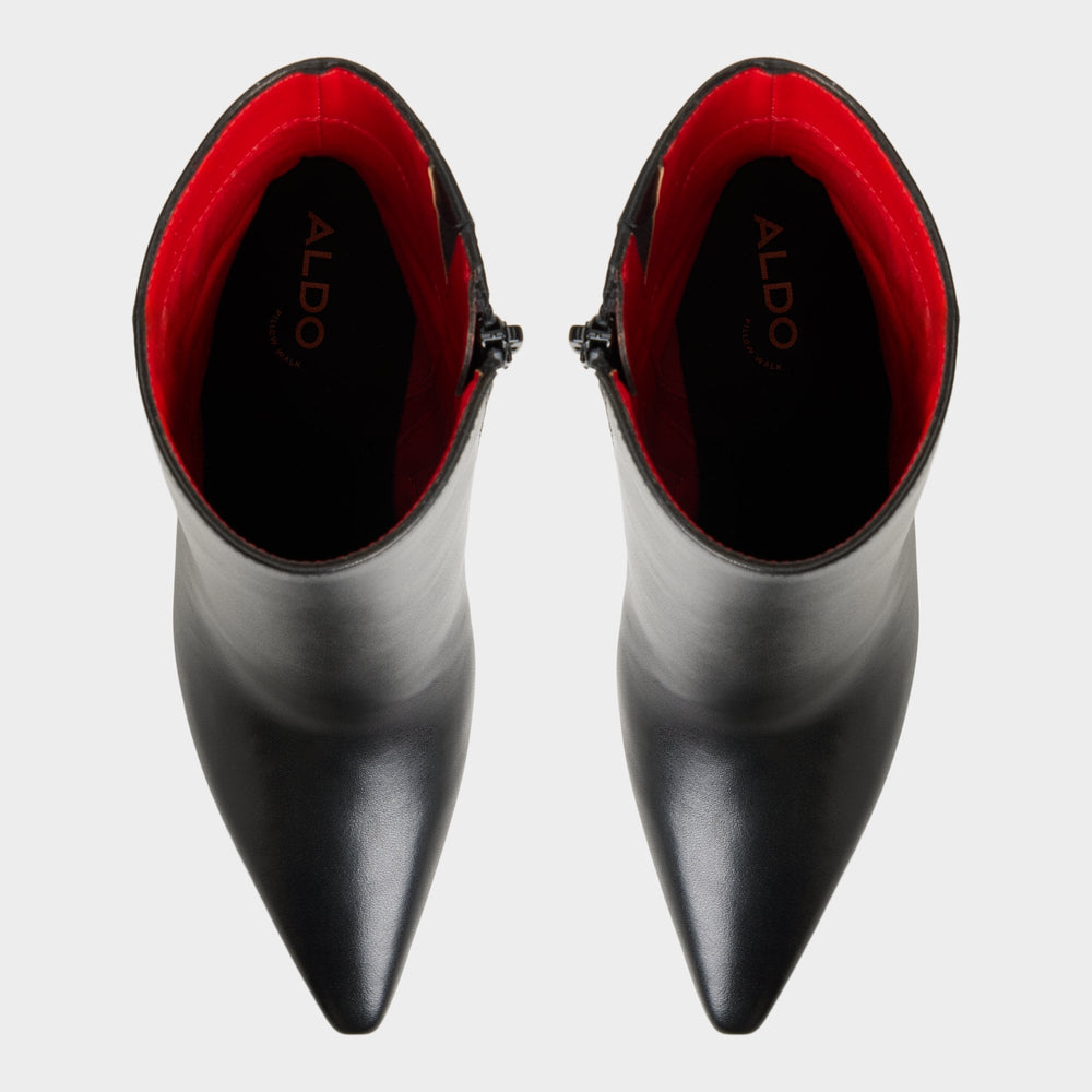 Stiletto heel Guavaberry in Black - Ankle boot