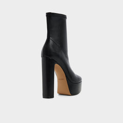 Brejara in Black - Ankle boot Platform