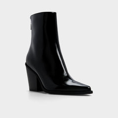 Norelle in Black - Ankle boot Block heel