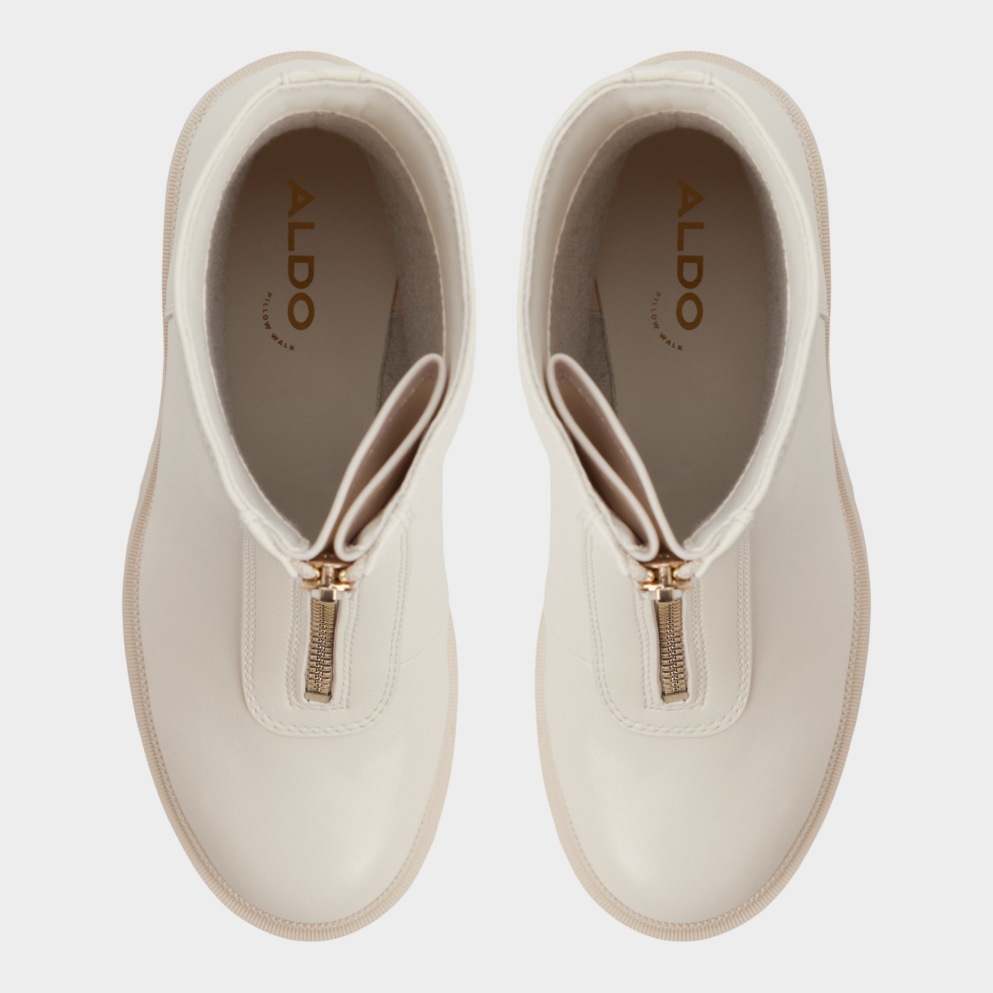 Lug sole Merielle in Other White - Ankle boot