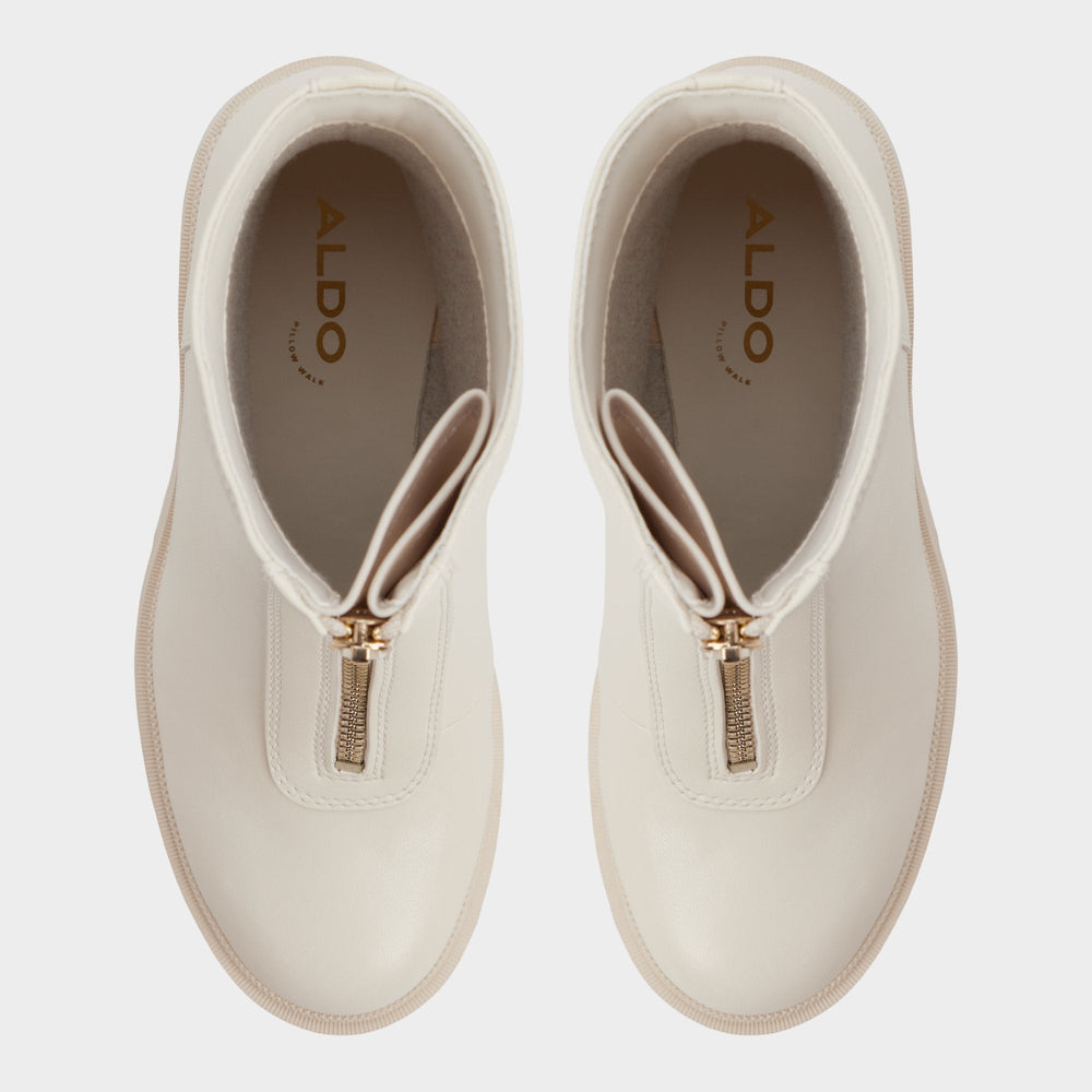 Lug sole Merielle in Other White - Ankle boot