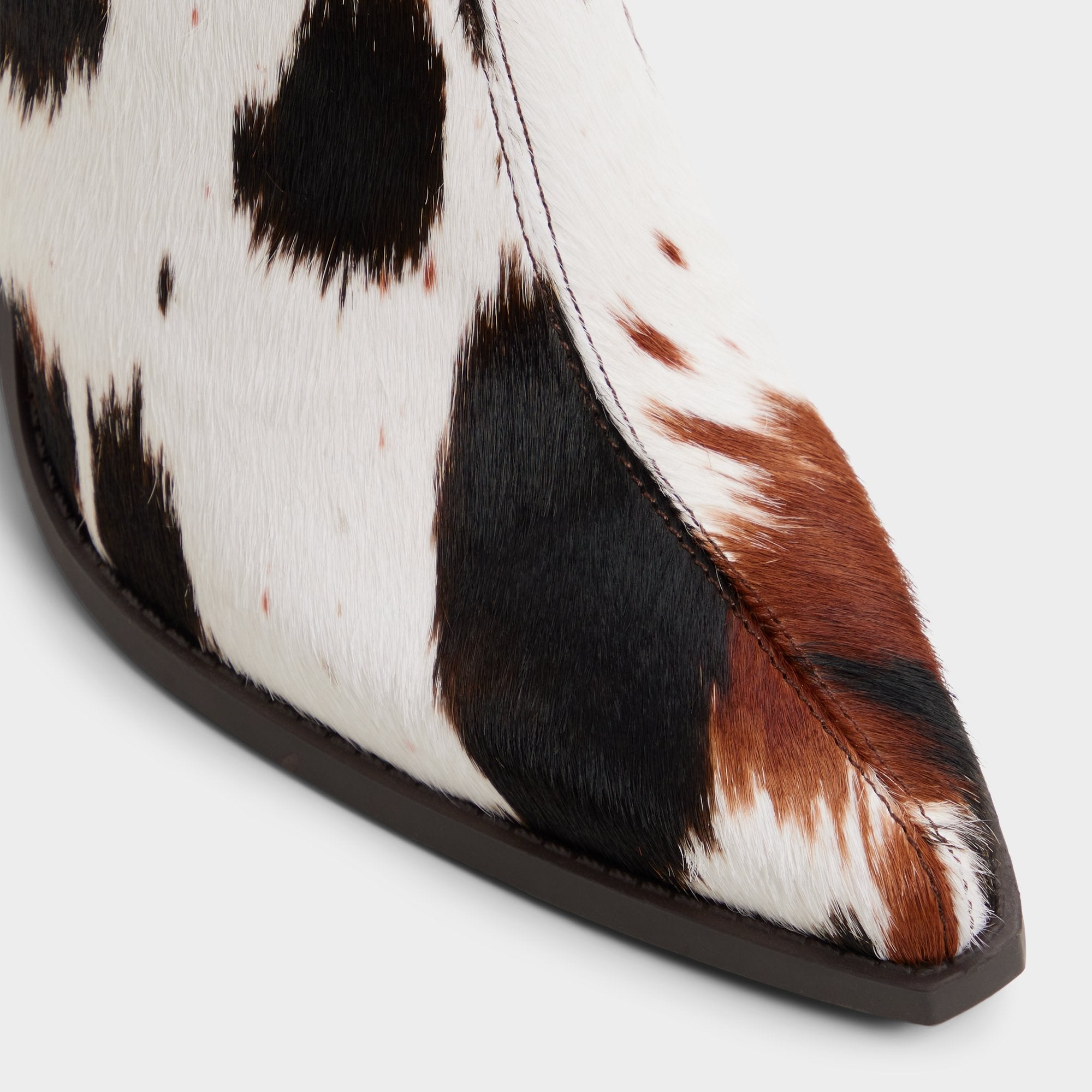 Norelle in Open Brown - Ankle boot Block heel