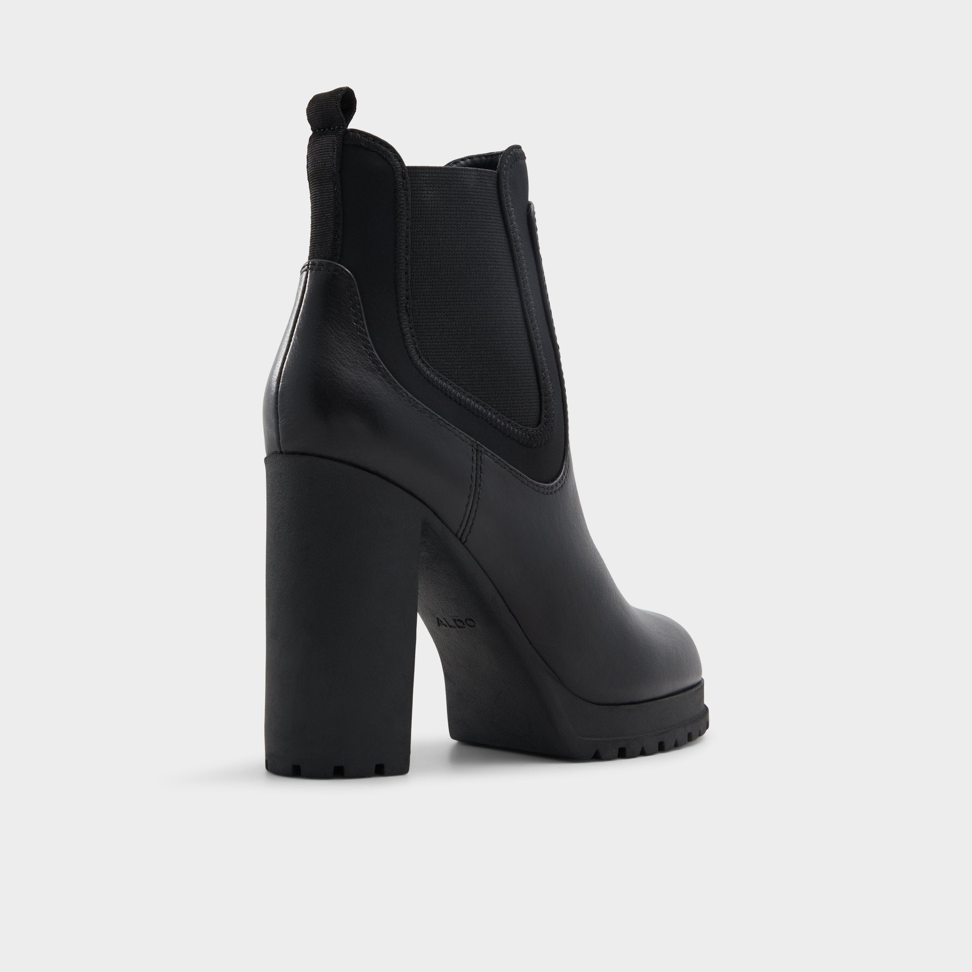 Lug sole Bold Black Women's Ankle boots - Ankle boot
