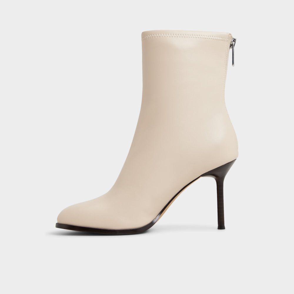 Stiletto heel Evander in Cream - Ankle boot