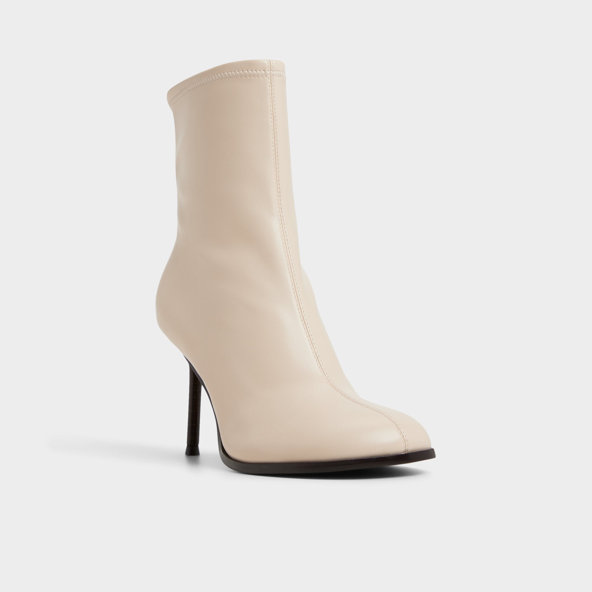 Stiletto heel Evander in Cream - Ankle boot