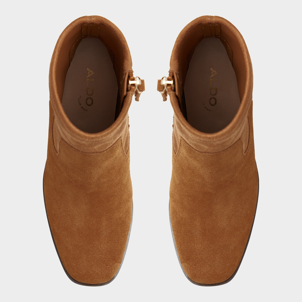 Block heel Voss Dark Brown Women's Casual boots - Ankle boot