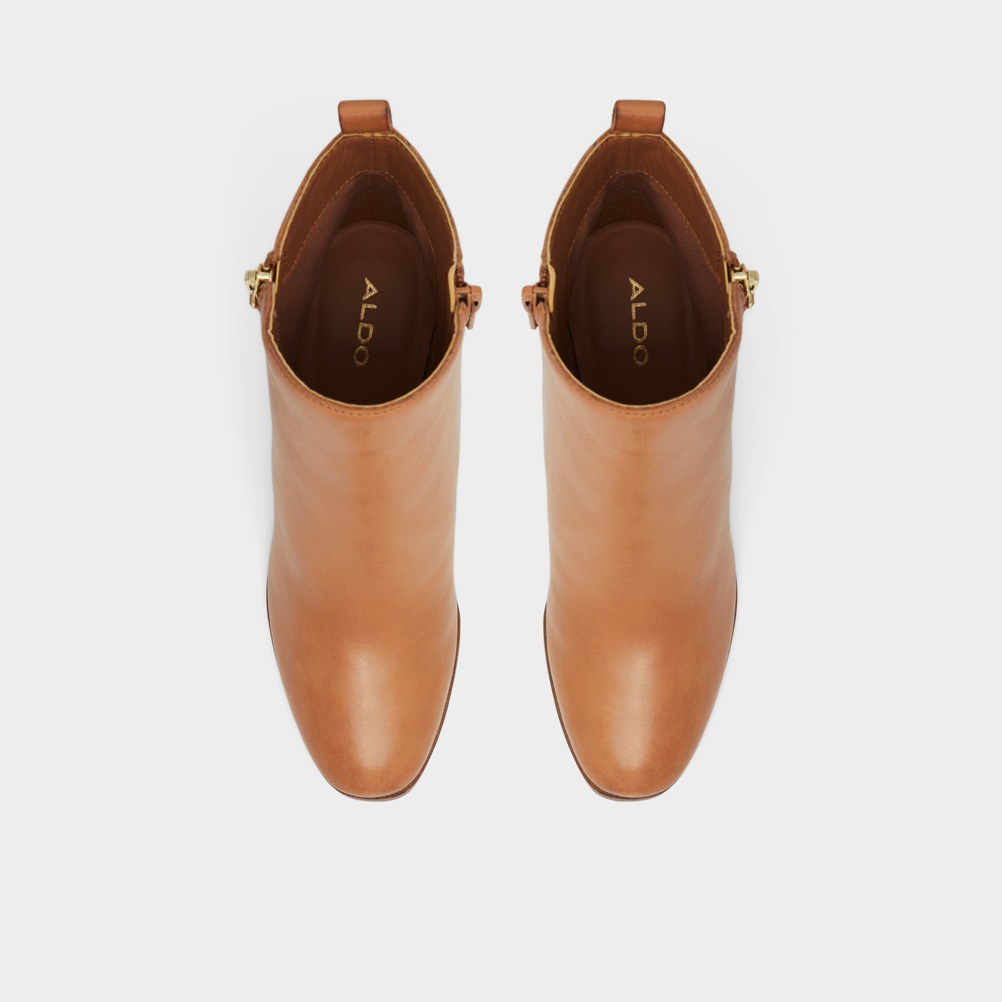 Block heel Noemieflex Dark Beige Women's Ankle boots - Ankle boot