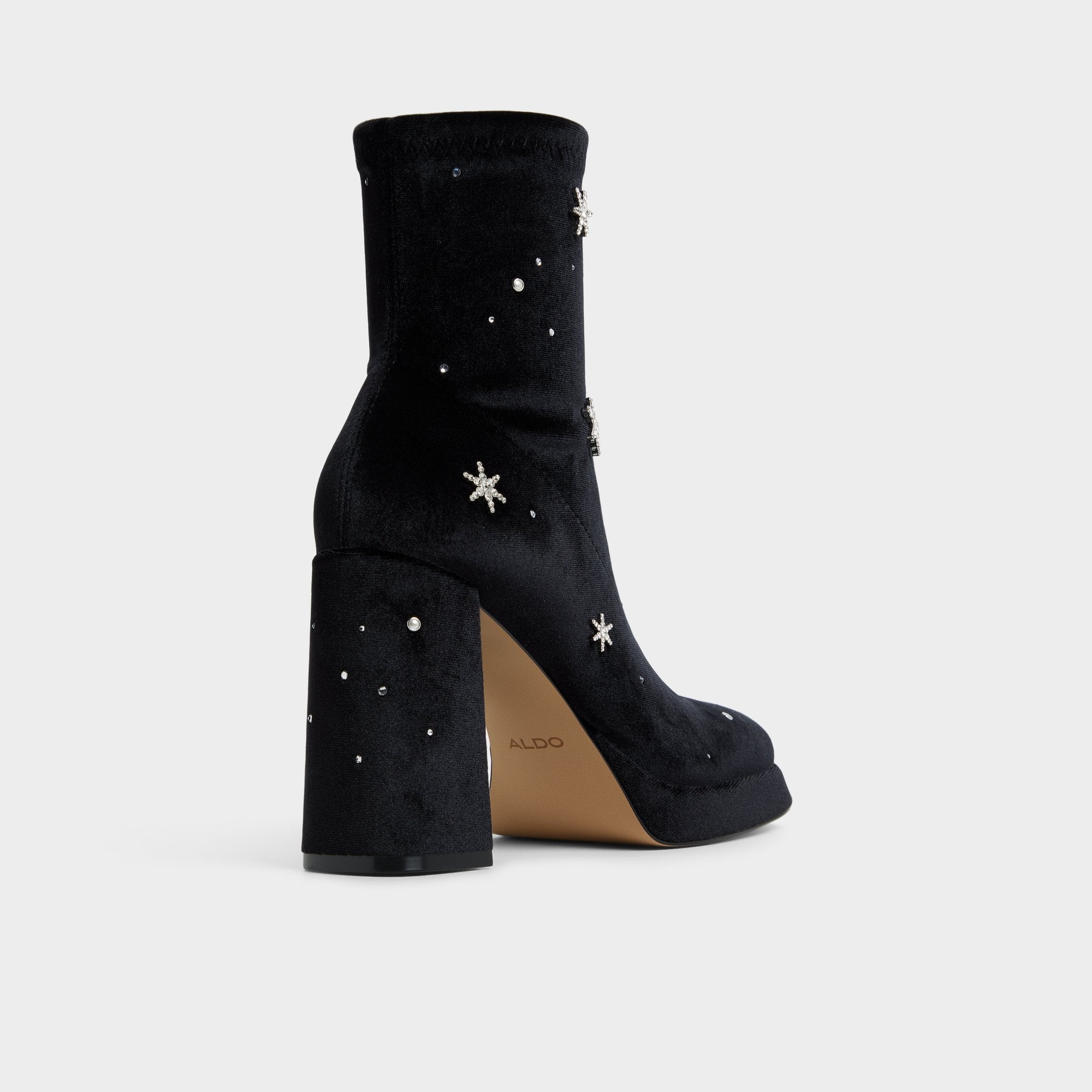 Starrie in Black - Ankle boot Platform
