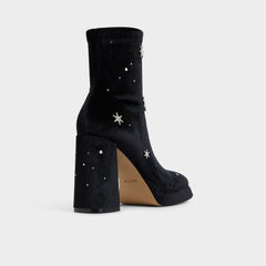 Starrie in Black - Ankle boot Platform