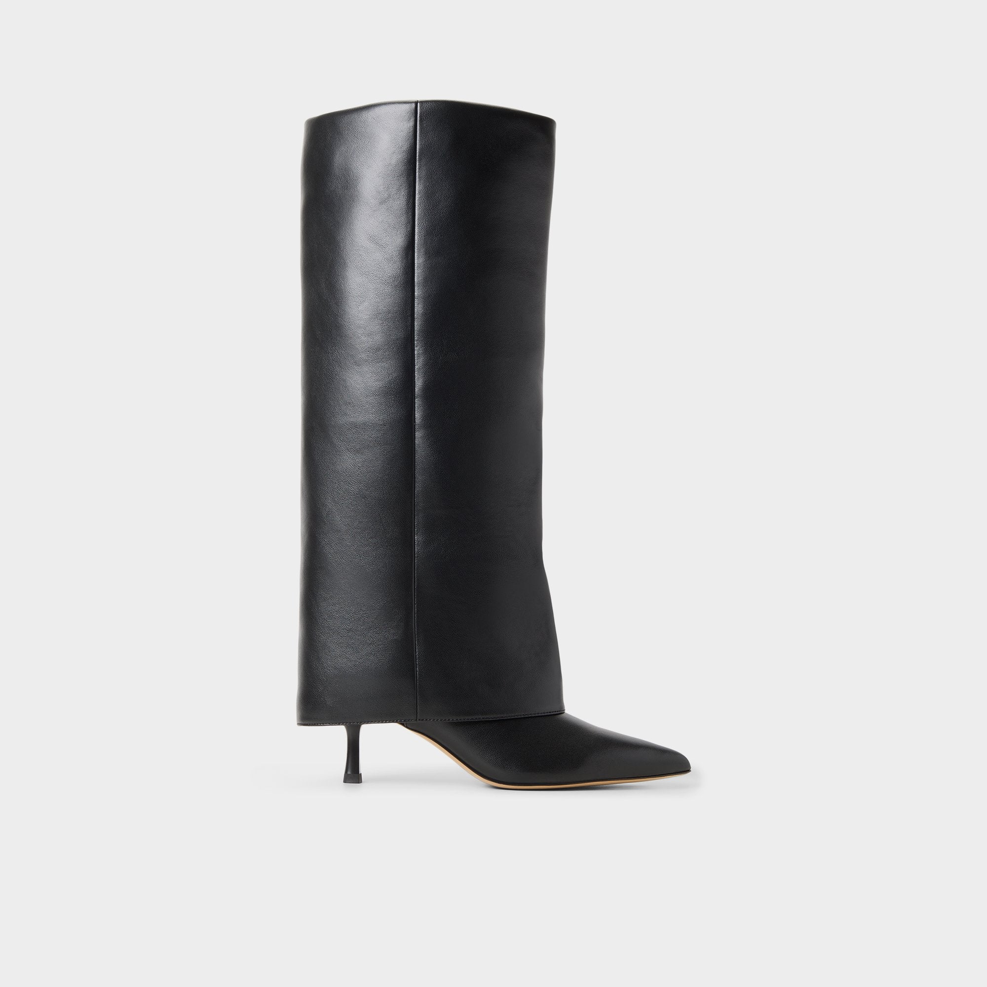 Stiletto heel Aseader in Black - Knee-high boot
