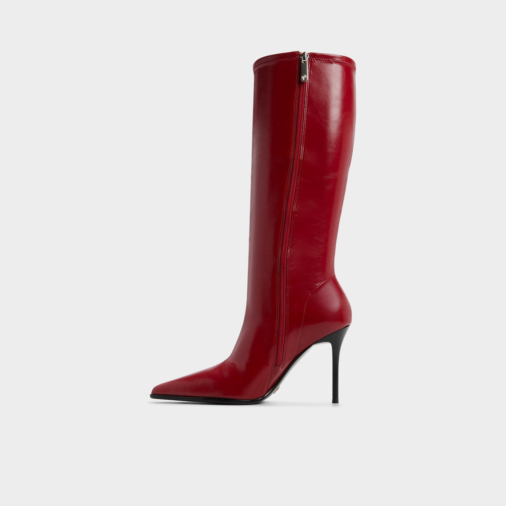 Re in Emily Medium Red - Knee-high boot Stiletto heel