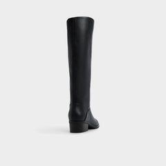 Kaydienh in Black - Knee-high boot Block heel