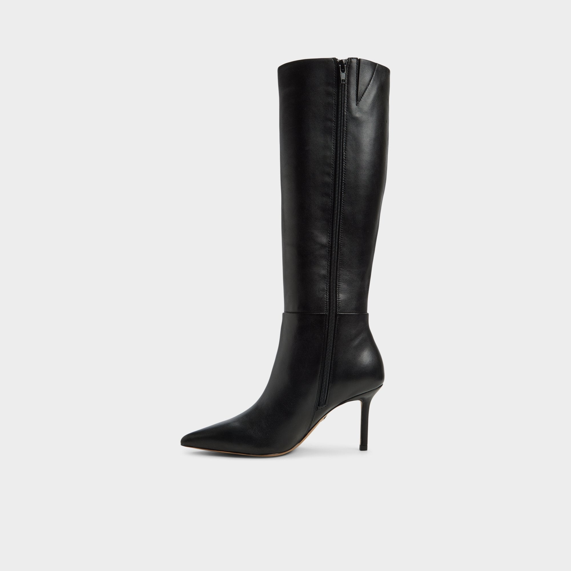 Stiletto heel Saphiria in Black - Knee-high boot