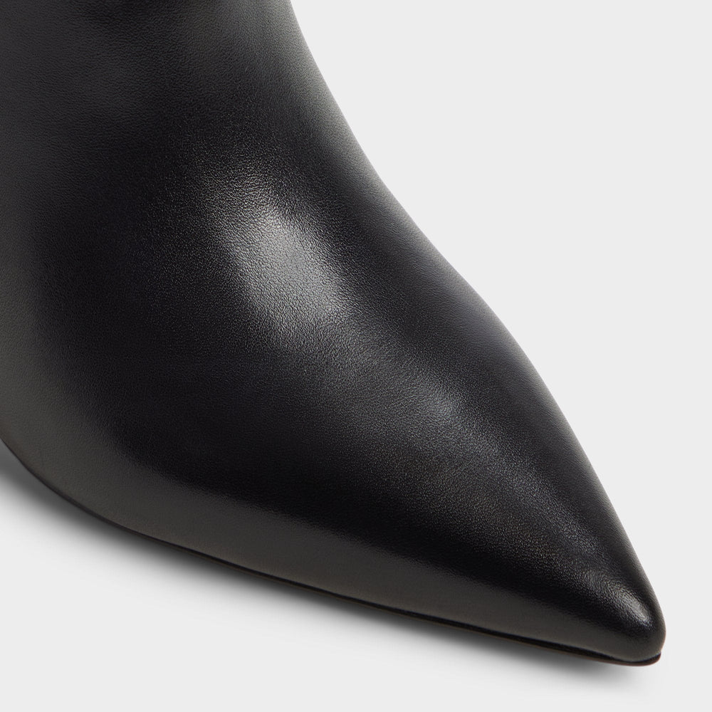 Stiletto heel Saphiria in Black - Knee-high boot