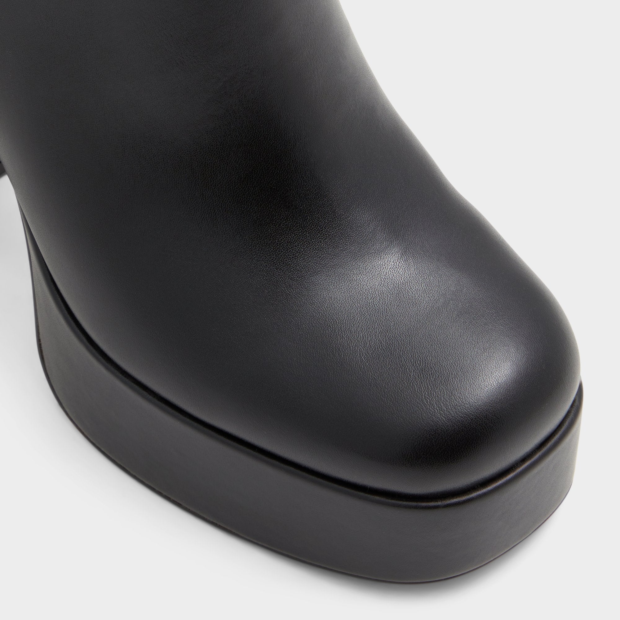 Platform Albie Black Women's Tall Boots - Knee-high boot