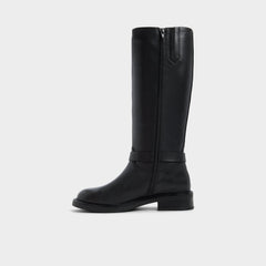 Block heel Philippa in Black - Riding boot