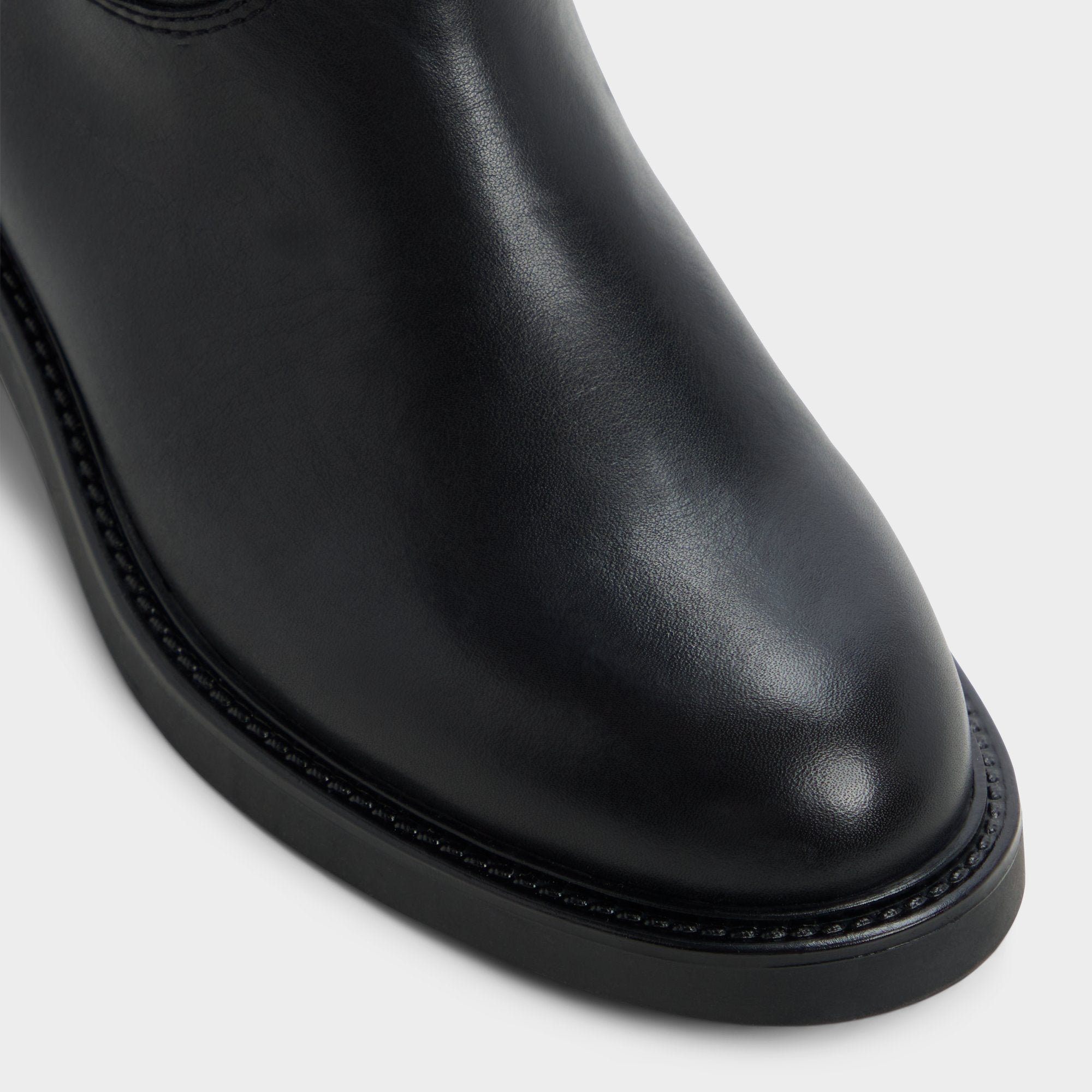 Block heel Philippa in Black - Riding boot