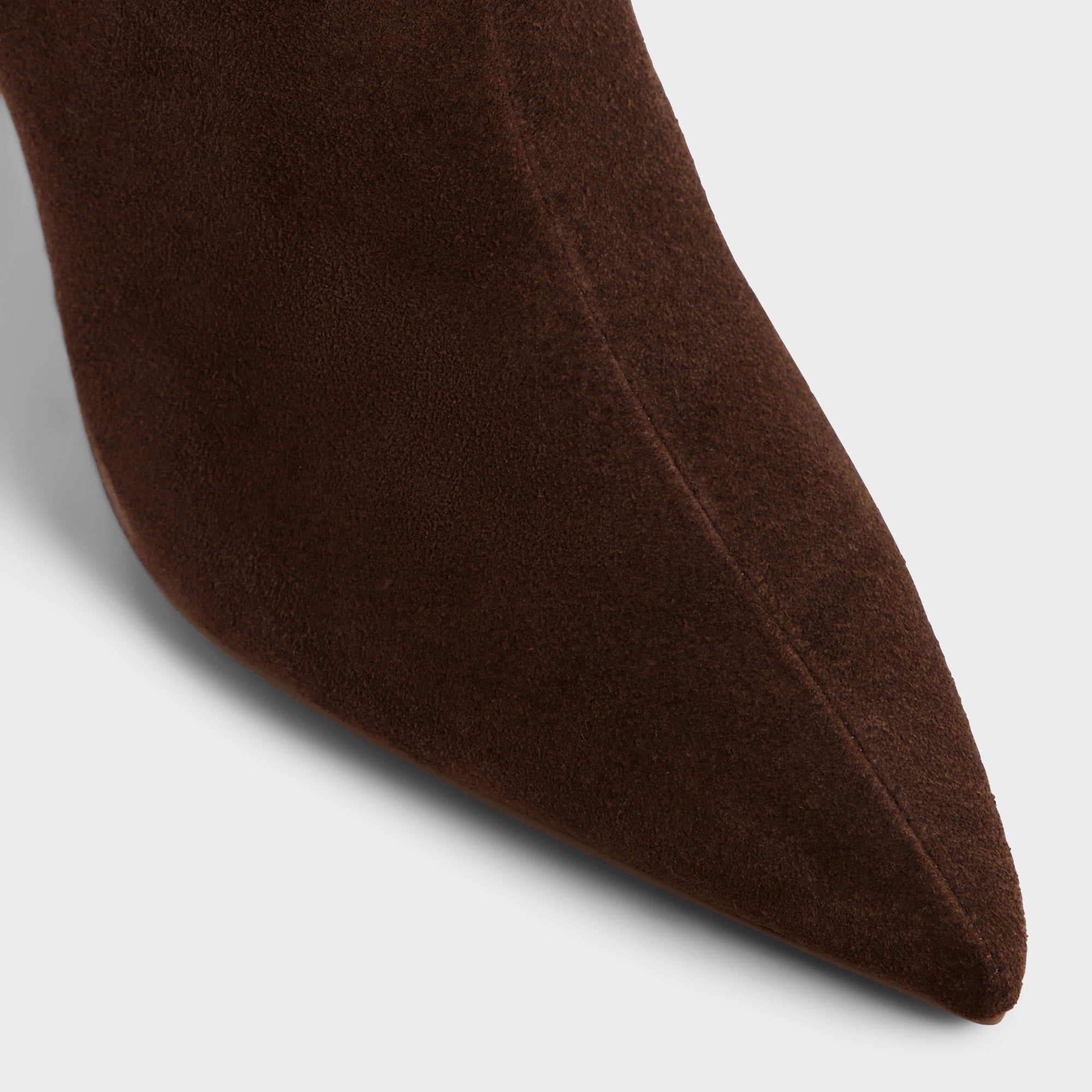 Kimmia in Medium Brown - Knee-high boot Stiletto heel
