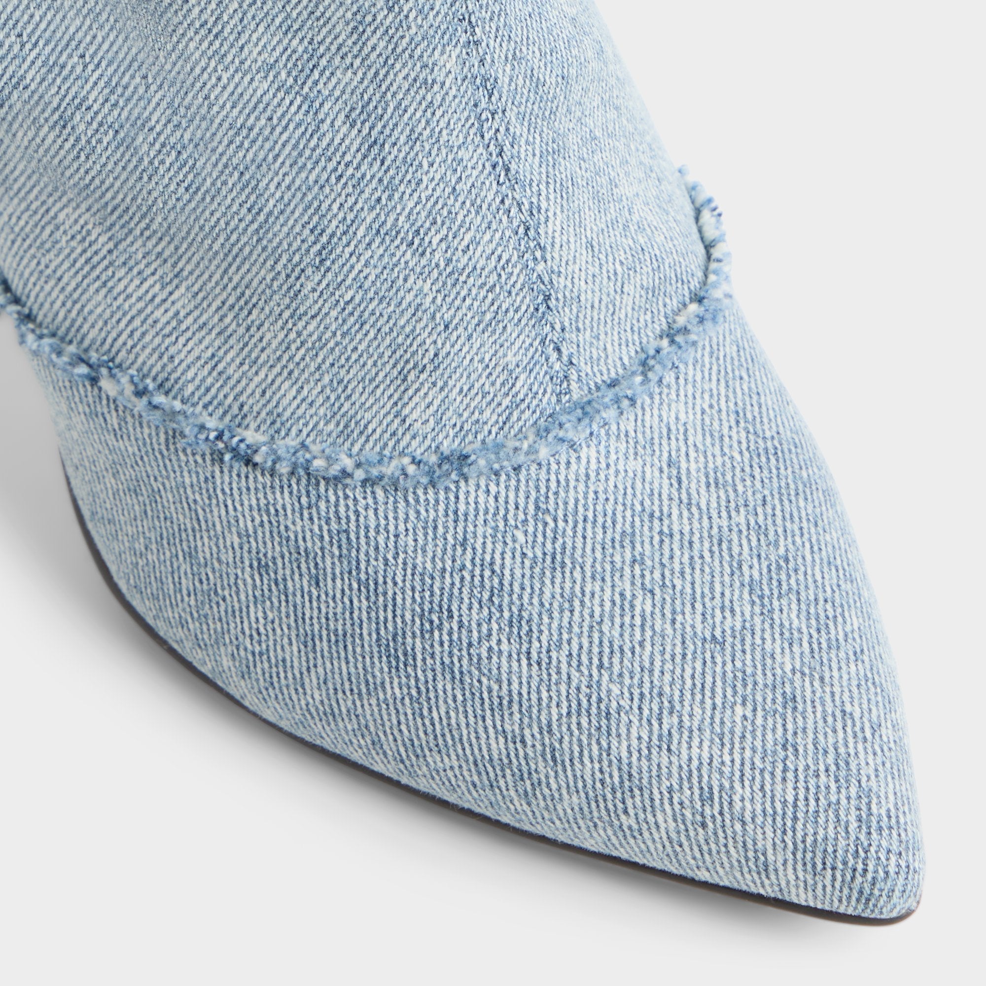 Stiletto heel Daroba in Denim - Over-the-knee boot