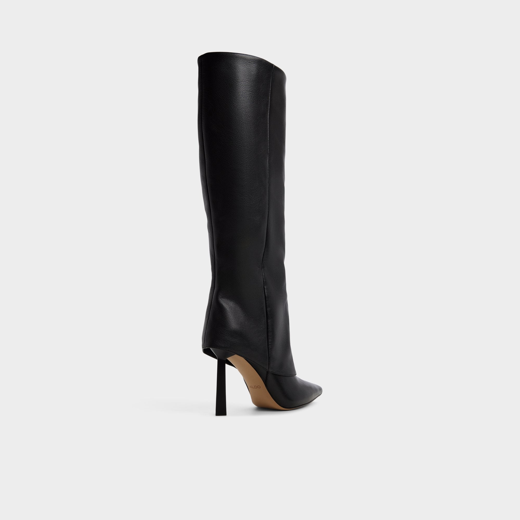 Stiletto heel Lenoria in Black - Knee-high boot