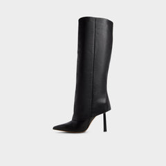 Stiletto heel Lenoria in Black - Knee-high boot