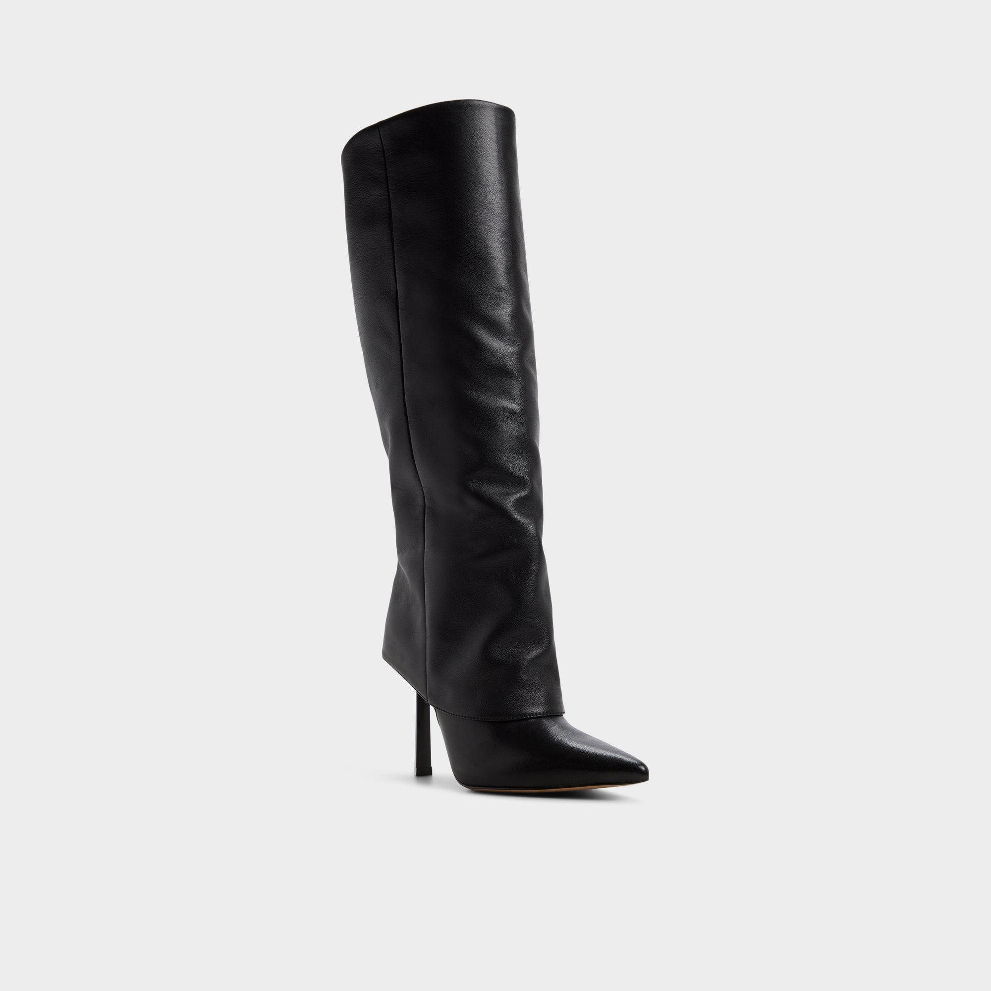 Stiletto heel Lenoria in Black - Knee-high boot