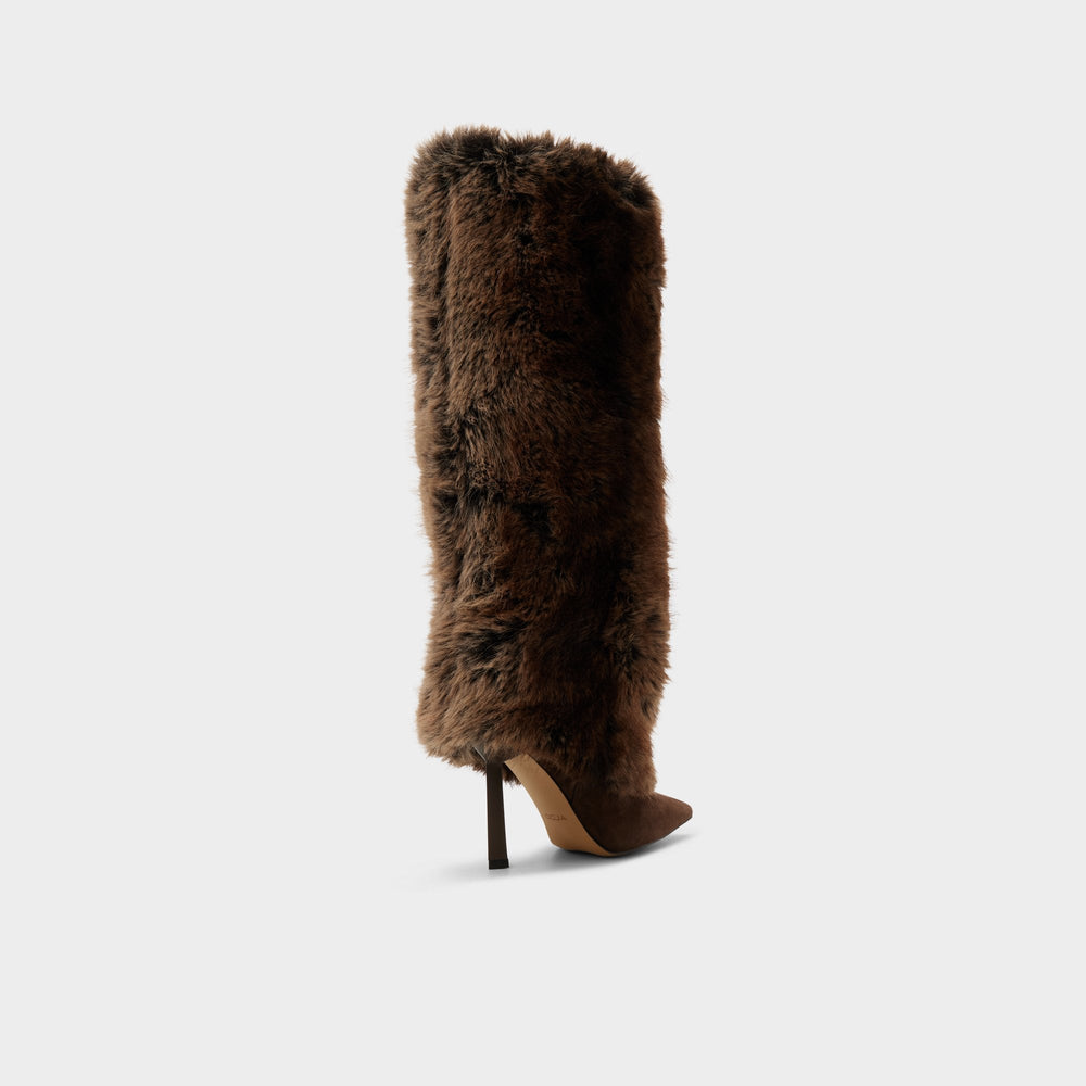 Stiletto heel Lennore in Dark Brown 14163383 - Knee-high boot