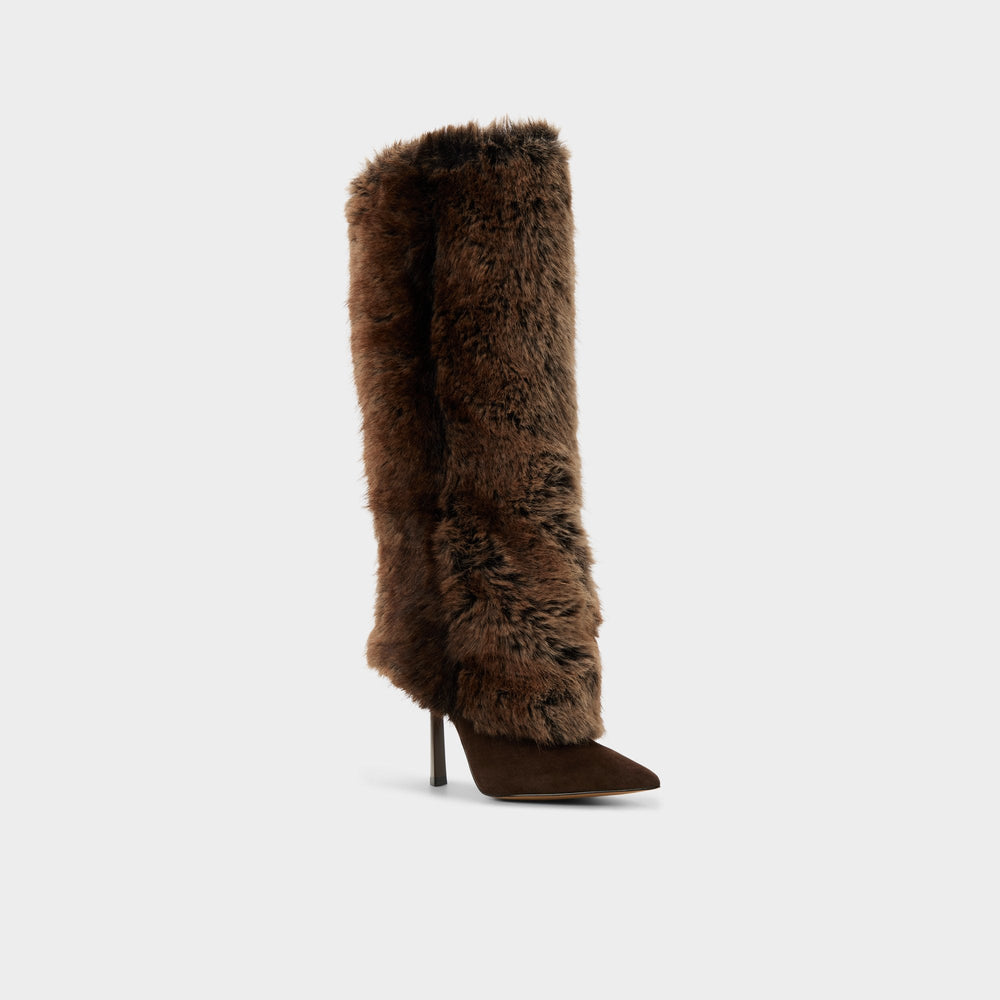 Stiletto heel Lennore in Dark Brown 14163383 - Knee-high boot