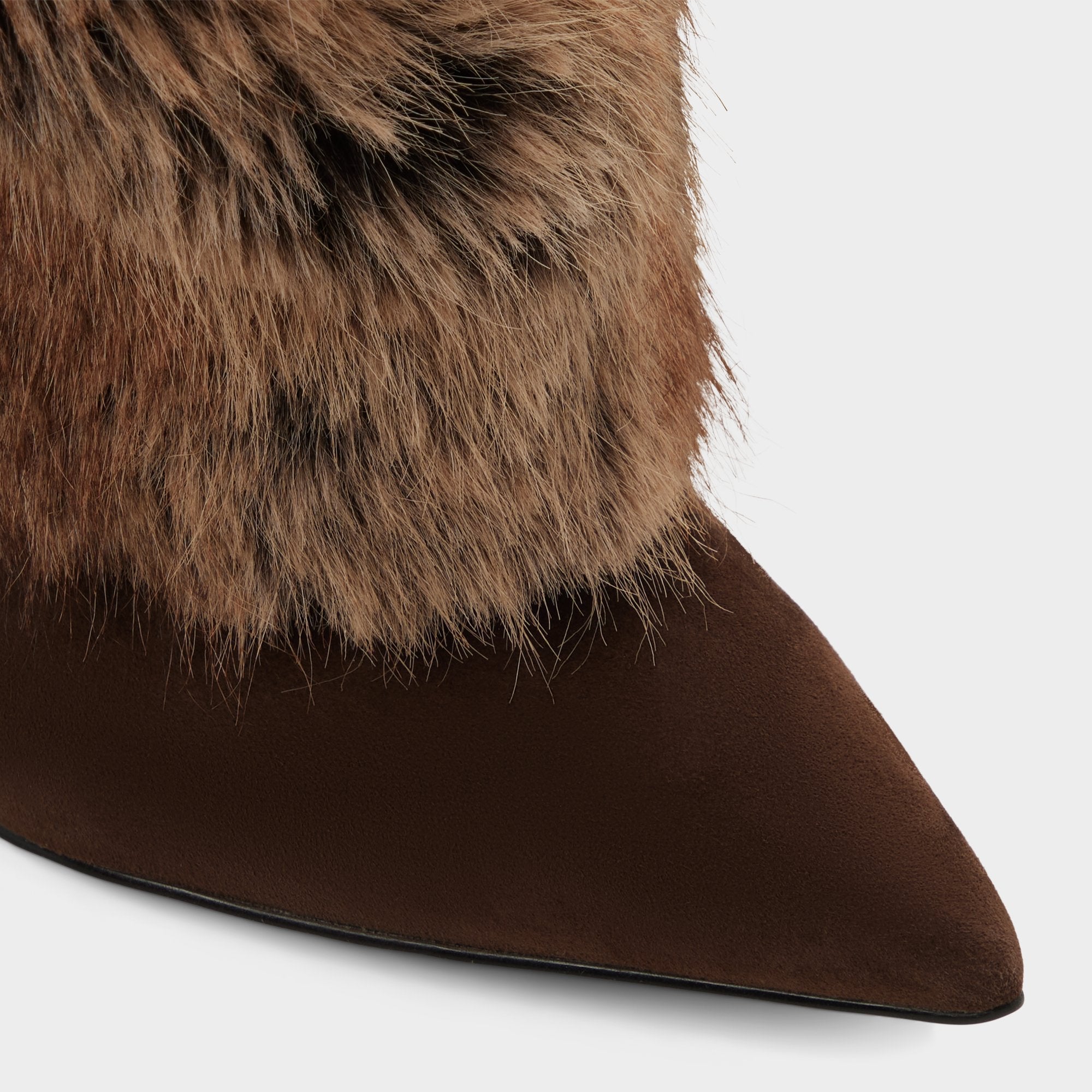 Stiletto heel Lennore in Dark Brown 14163383 - Knee-high boot