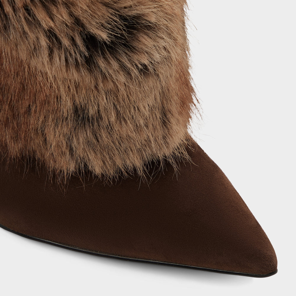 Stiletto heel Lennore in Dark Brown 14163383 - Knee-high boot