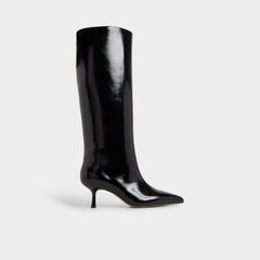 Selora Black Women's Tall Boots - Knee-high boot Stiletto heel