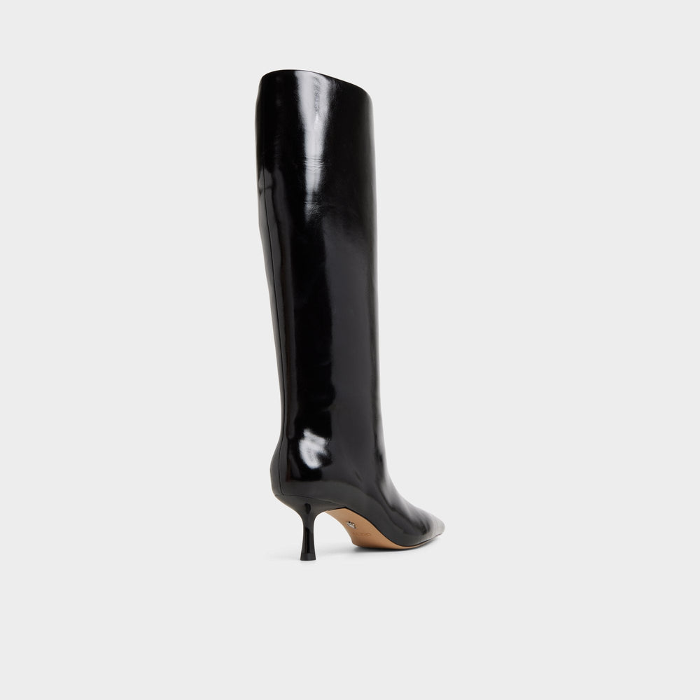 Selora Black Women's Tall Boots - Knee-high boot Stiletto heel
