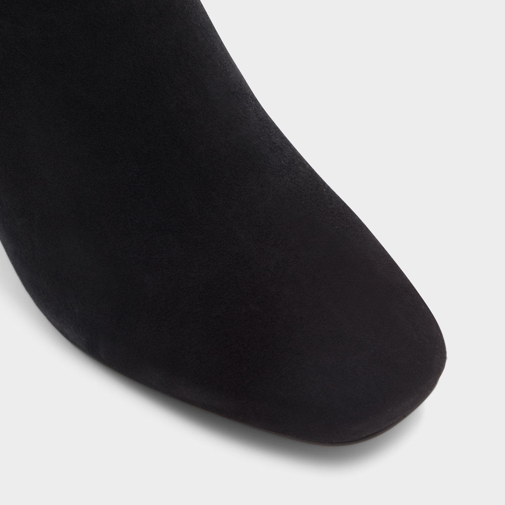 Satori in Other Black - Knee-high boot Block heel