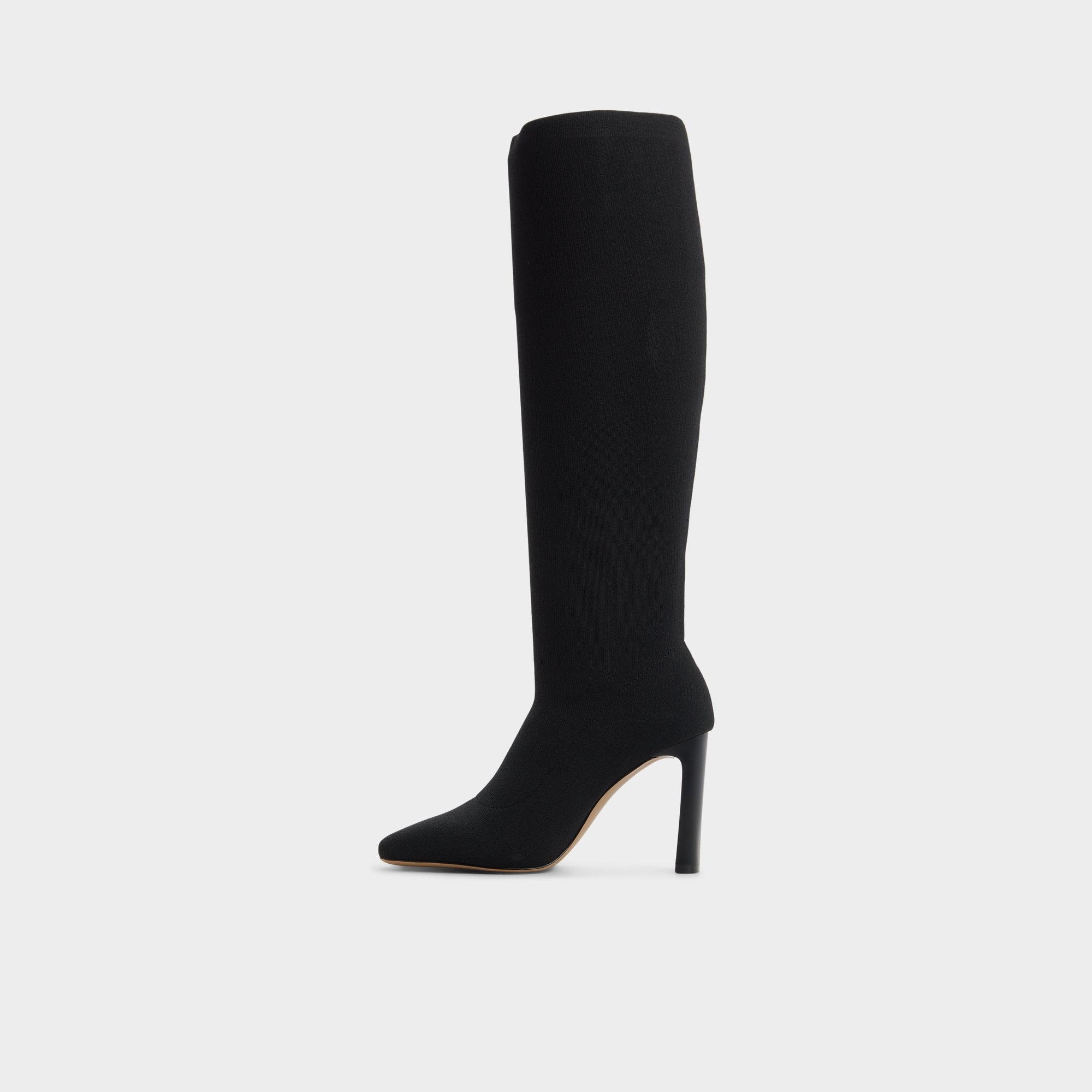 Stiletto heel Lennora in Black - Knee-high boot
