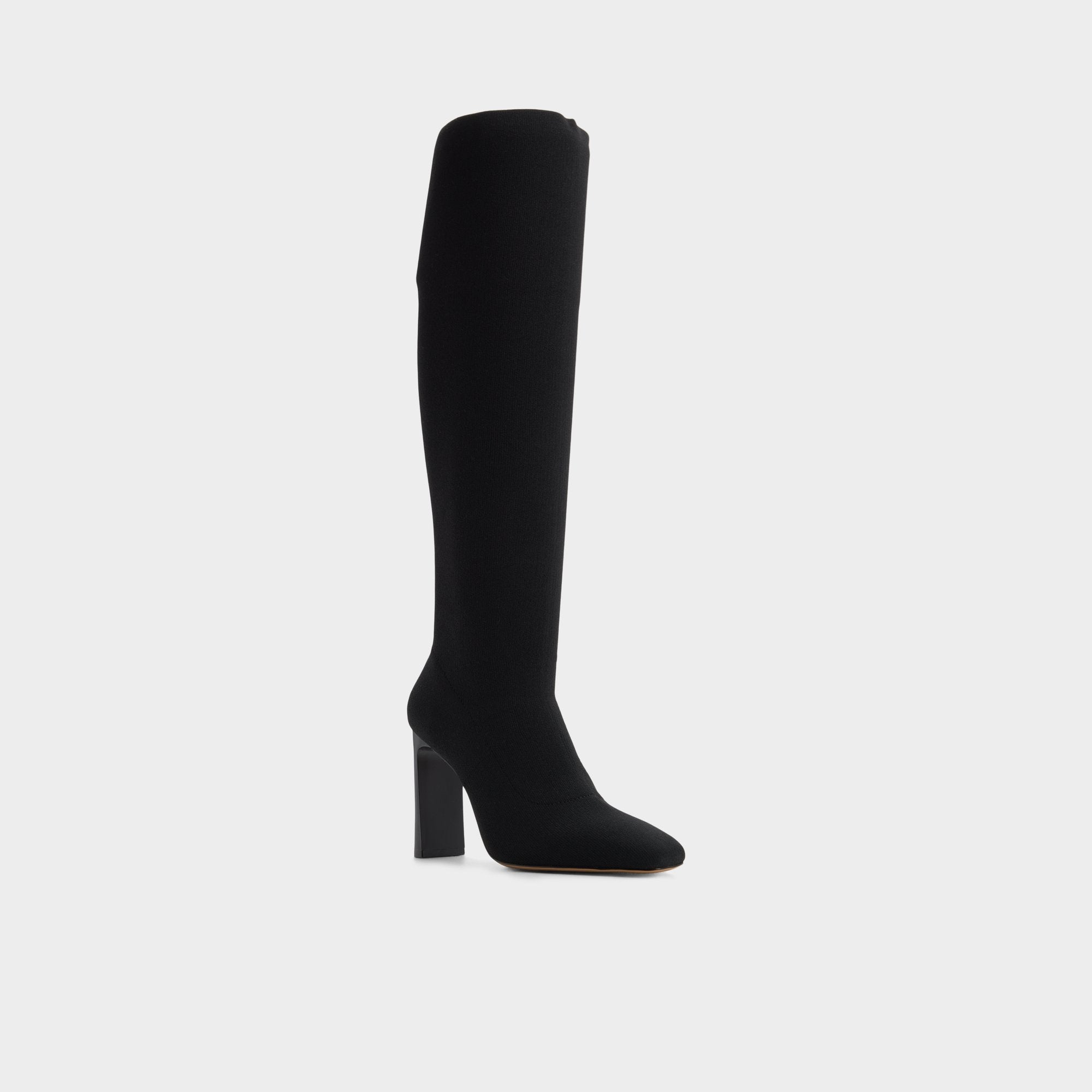 Stiletto heel Lennora in Black - Knee-high boot