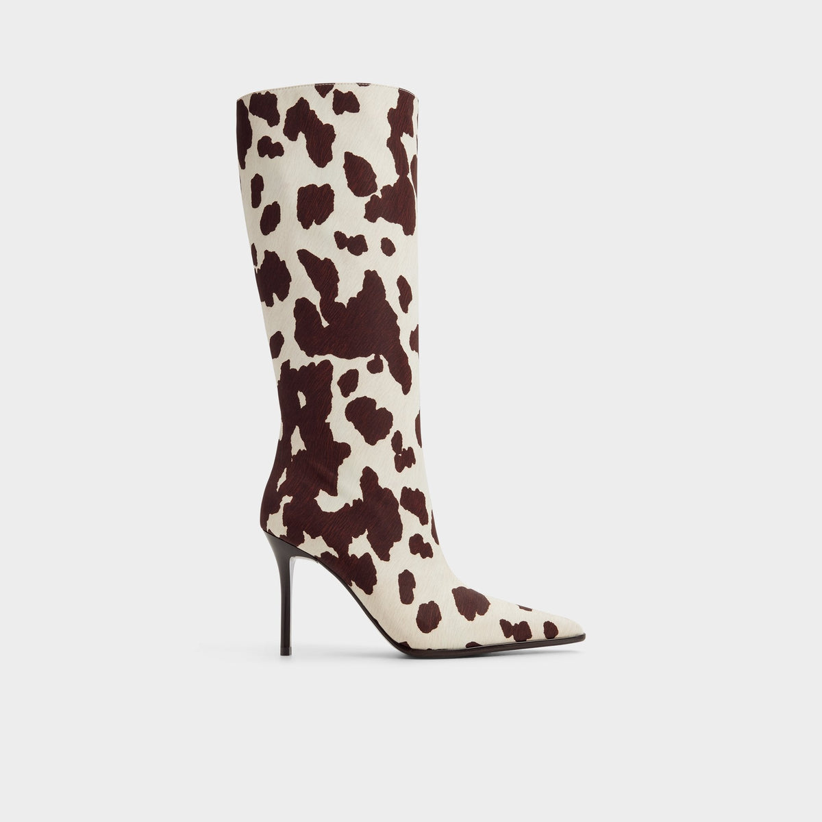 Re in Emma Open Brown - Knee-high boot Stiletto heel