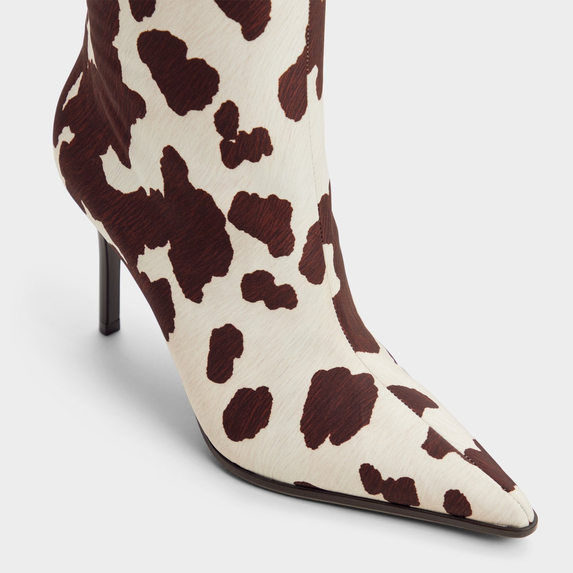 Re in Emma Open Brown - Knee-high boot Stiletto heel