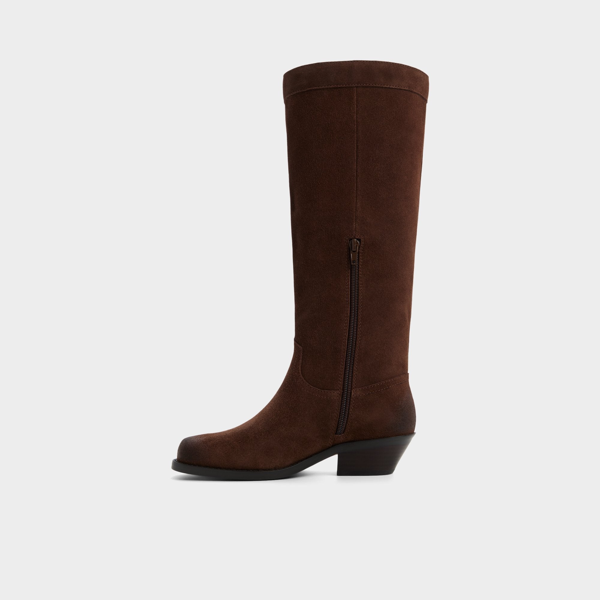 Emberlyn in Dark Brown 14163446 - Knee-high western boot Cup sole