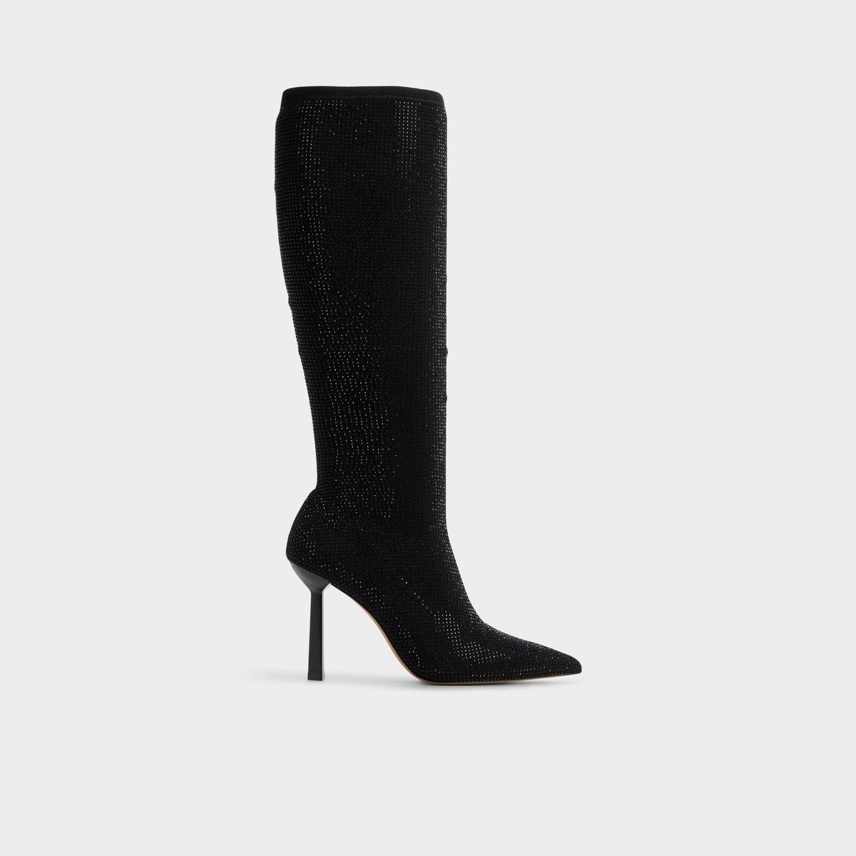 Stiletto heel Innez in Other Black - Knee-high boot