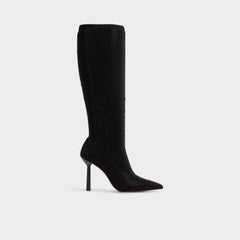 Stiletto heel Innez in Other Black - Knee-high boot