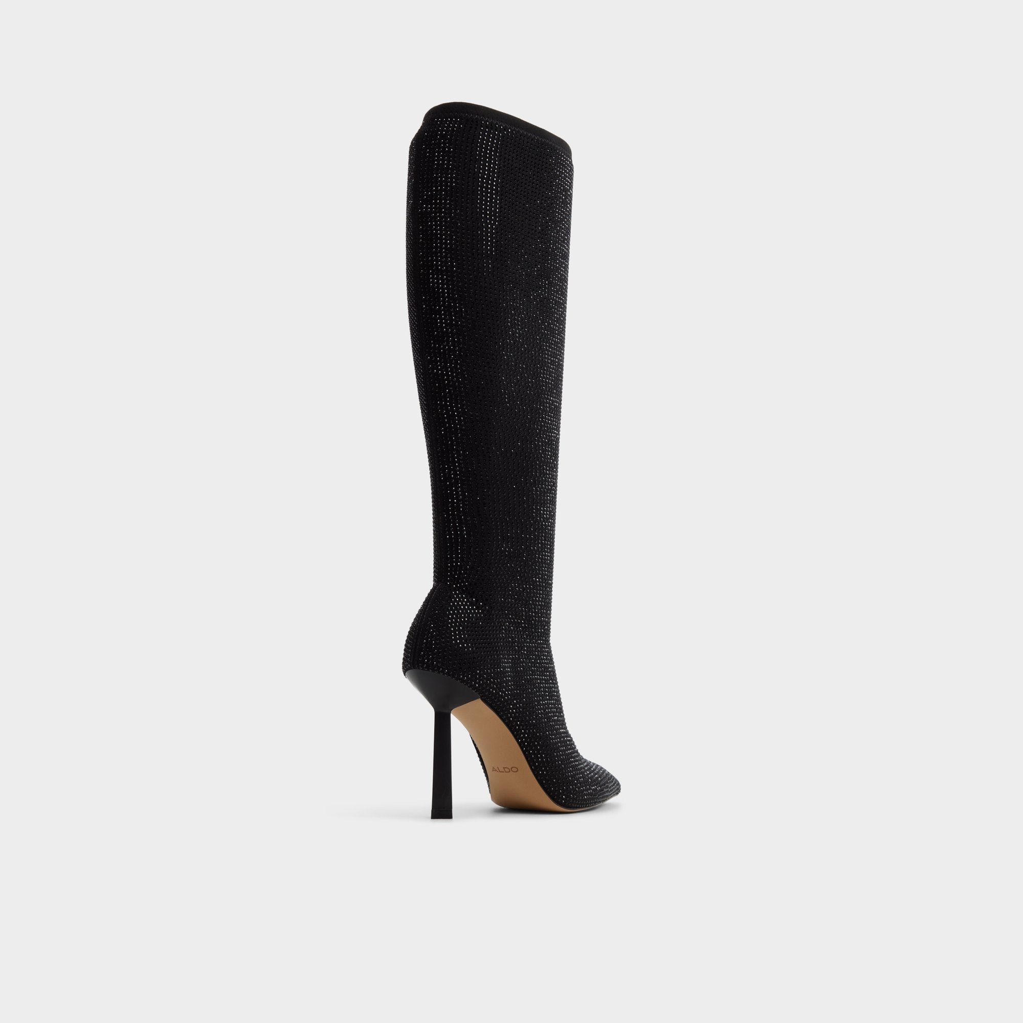 Stiletto heel Innez in Other Black - Knee-high boot
