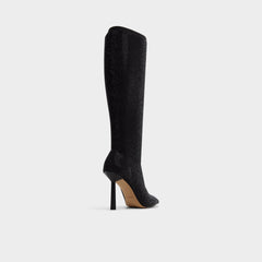 Stiletto heel Innez in Other Black - Knee-high boot